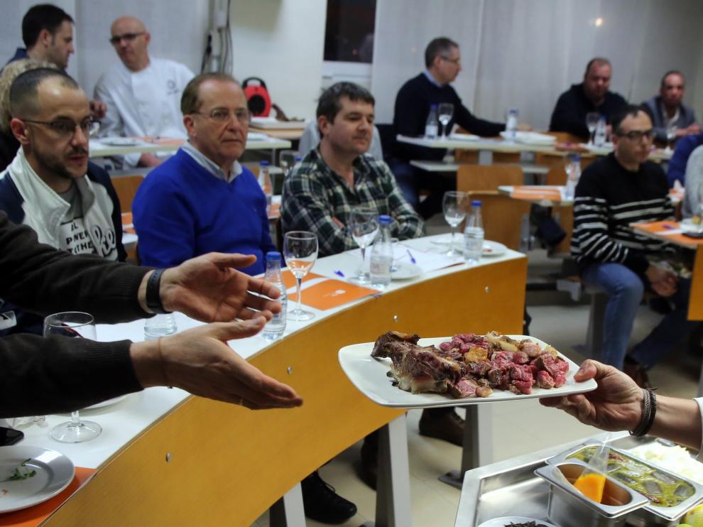 Carles Tejedor pone en valor la carne de vacuno del Pirineo