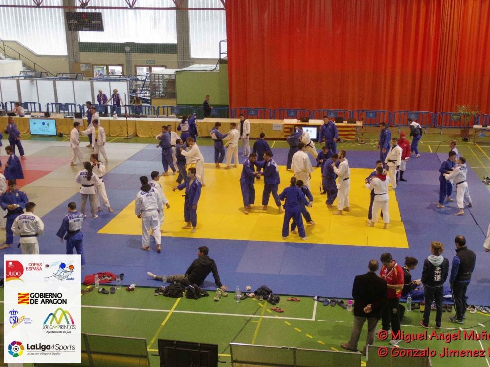 Huesca se va a convertir en el epicentro del judo nacional el próximo fin de semana