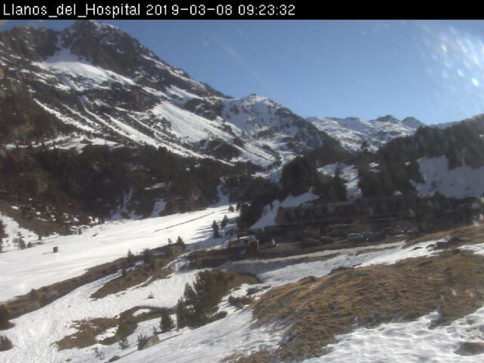 El último frente deja 10 centímetros de nieve en las estaciones de esquí