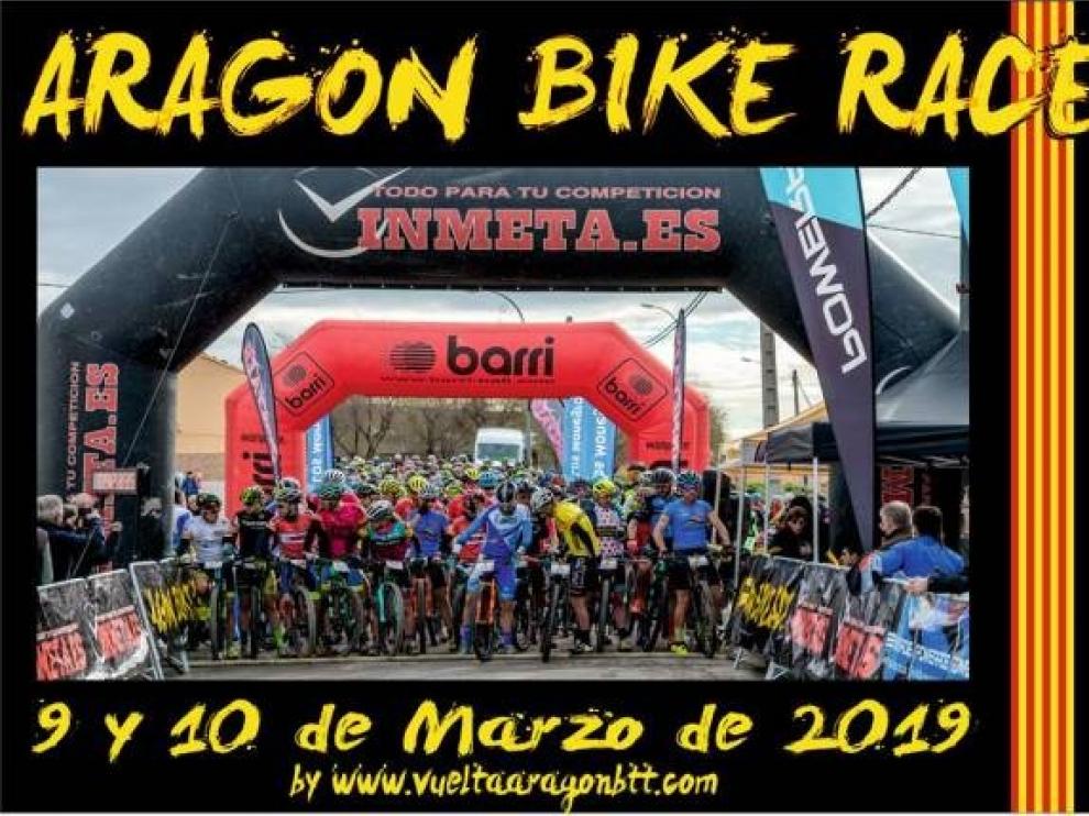 La VII edición de la 'Aragón Bike Race' congrega a 400 ciclistas en Lanaja