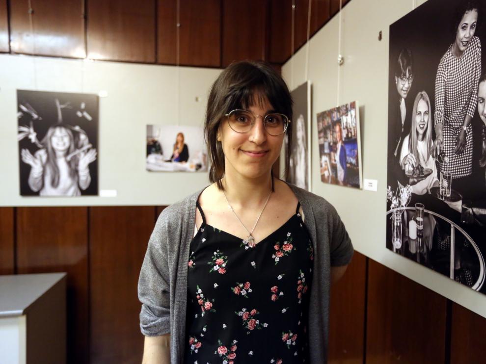 Fotos en el barrio María Auxiliadora de Huesca por la igualdad