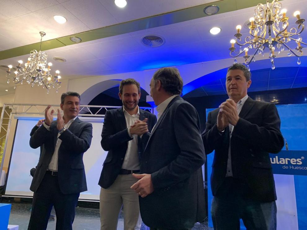 Isaac Claver, candidato del PP a la alcaldía de Monzón
