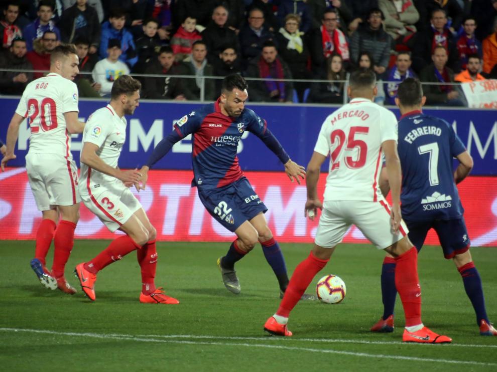 El Huesca quiere seguir su buena dinámica ante un rival de Champions