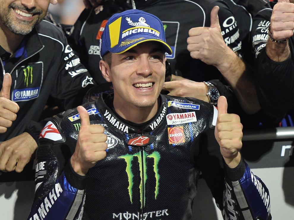 Viñales suma la séptima "pole" de su carrera en Losail