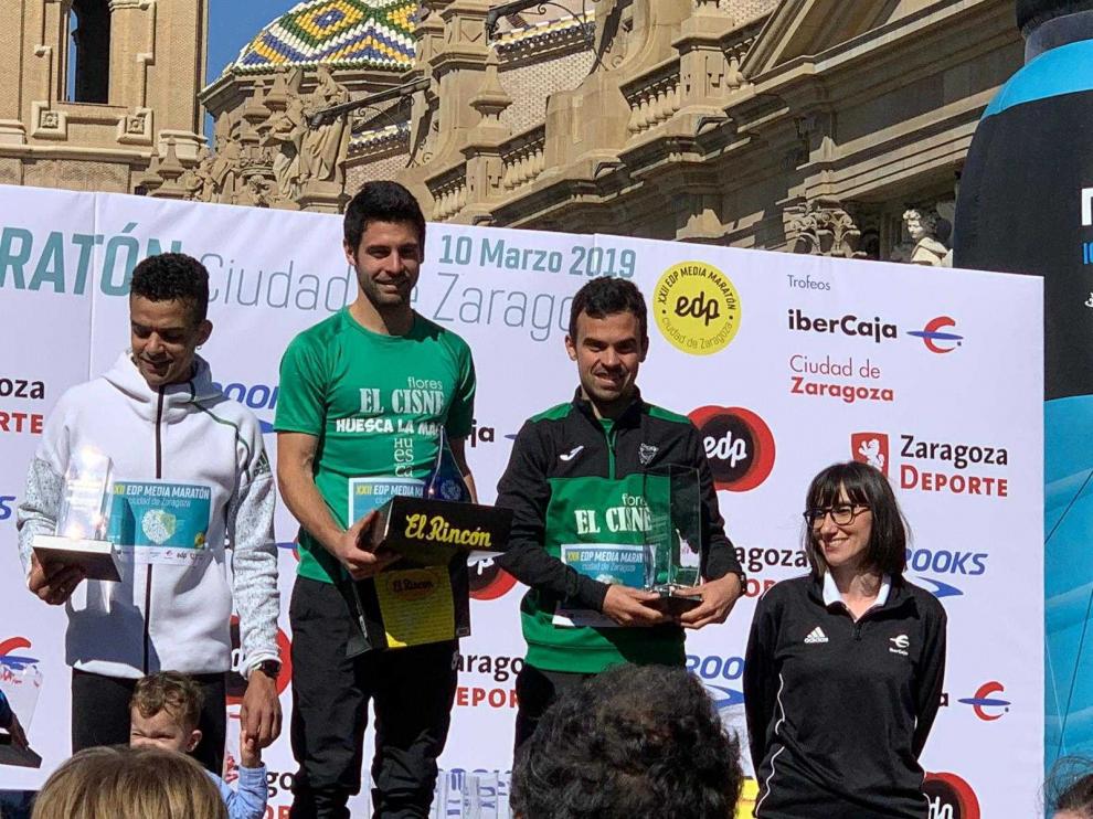 Víctor y Alberto Puyuelo, de la mano en Zaragoza