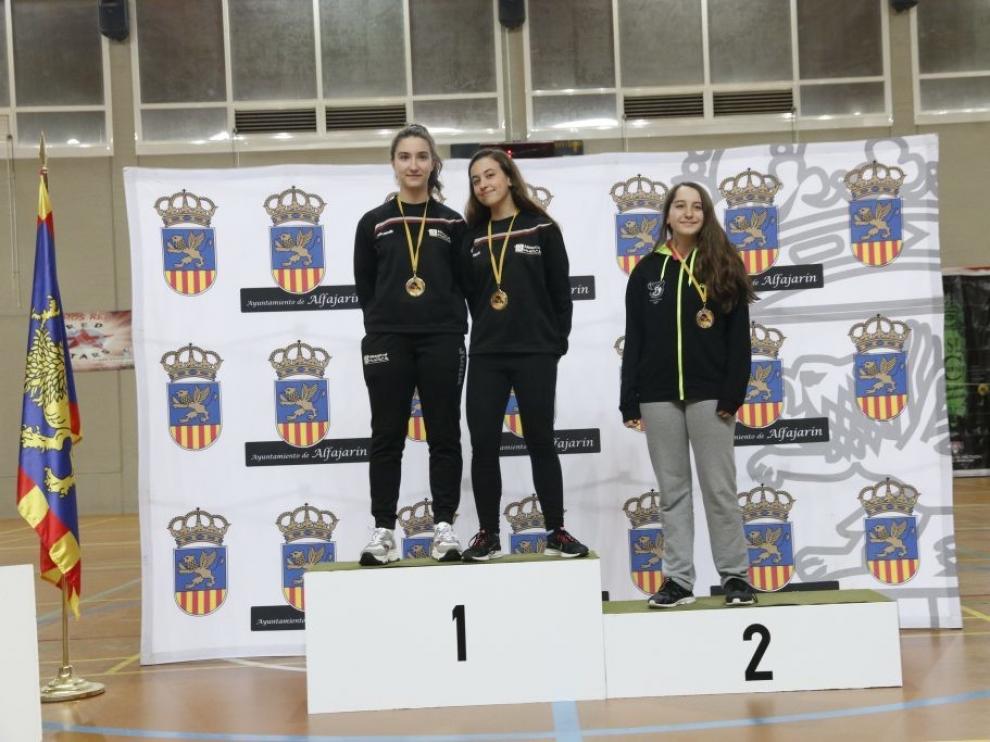 Huesca brilla en el torneo disputado en Alfajarín