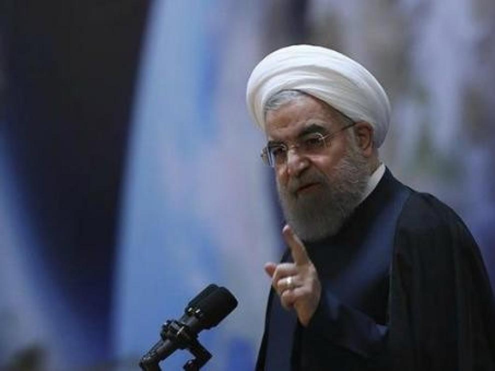 Rohani llega a Bagdad en su primer viaje oficial a Irak para afianzar la relación