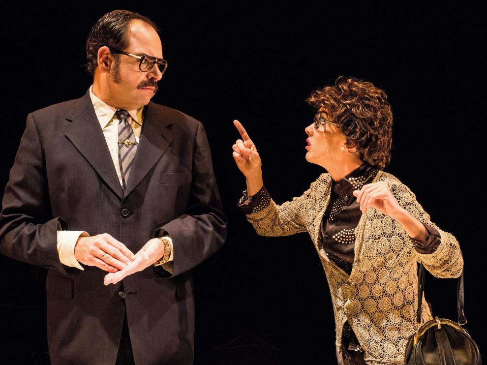 Carmen Barrantes actúa este sábado en Huesca: "El teatro debe remover para que te pase algo en el cuerpo, eso intentamos"