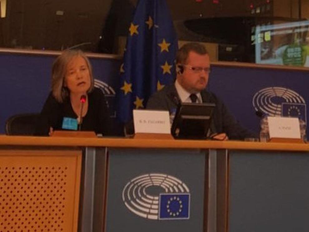 La Plataforma Loporzano Sin Ganadería Intensiva denuncia en Europa la proliferación de granjas industriales