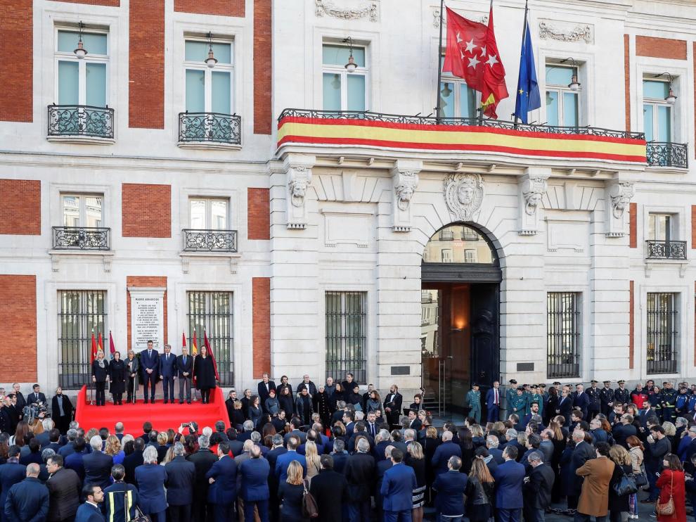 La política se cuela en homenajes del 11M, un caso abierto para las víctimas