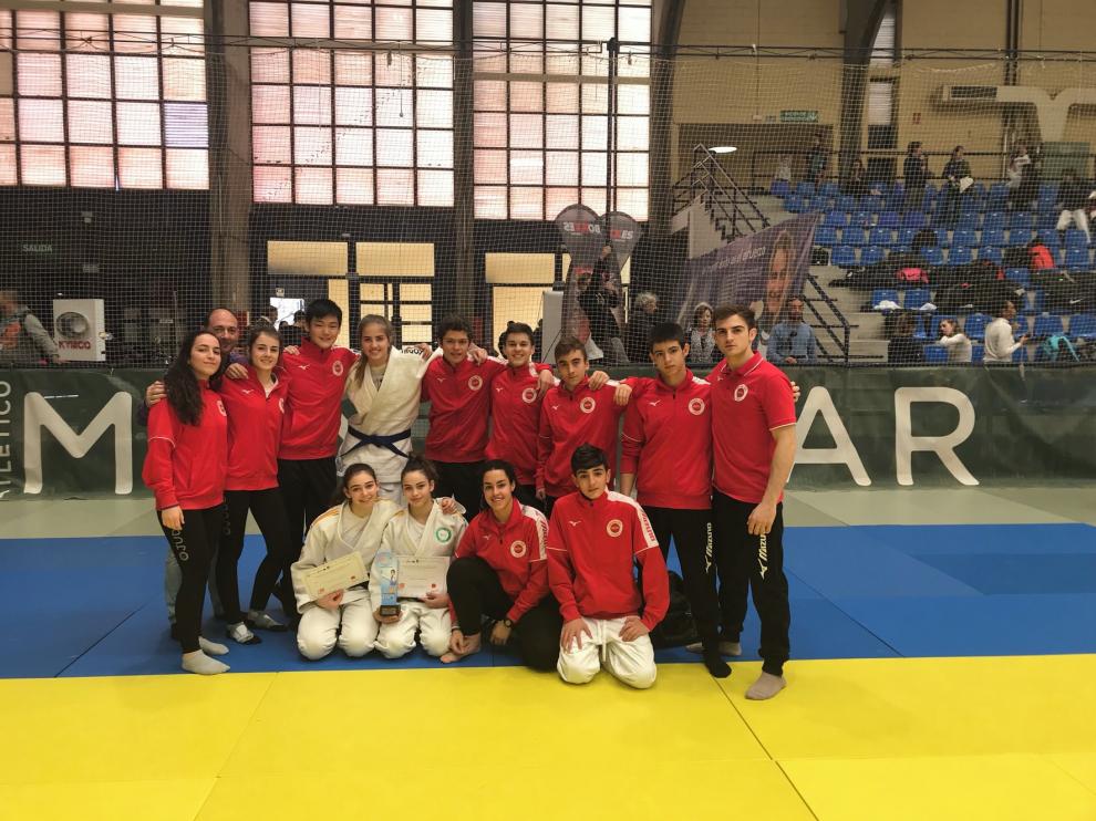 Judo Binéfar, Judo Huesca y Escuela Ibón participan en la Copa de España