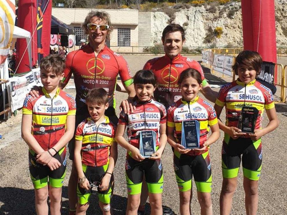 Podios altoaragoneses de ciclismo en el II XCO de Cuarte de Huerva