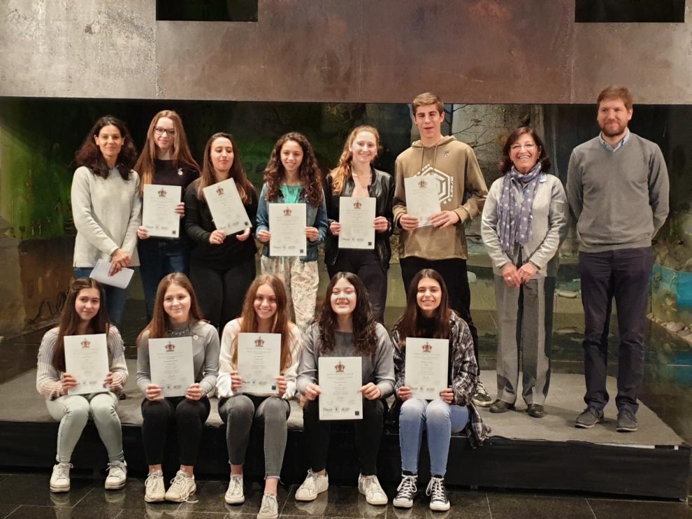 La Royal Academy of Dance entrega diplomas a alumnos de Ribagorza