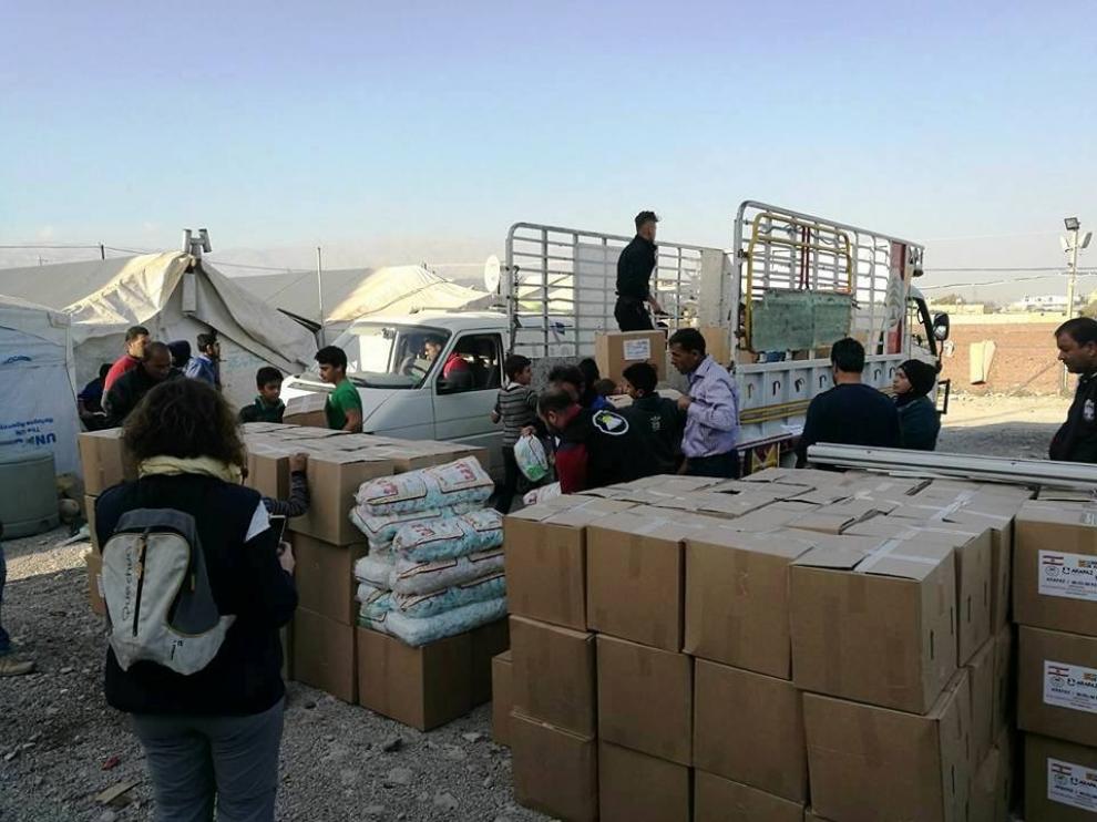 Más de 360 familias se benefician del programa de emergencia de Arapaz en los campos de refugiados sirios en Líbano