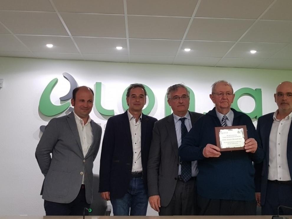 Reconocimiento a la Lonja de Binéfar en su 40 aniversario