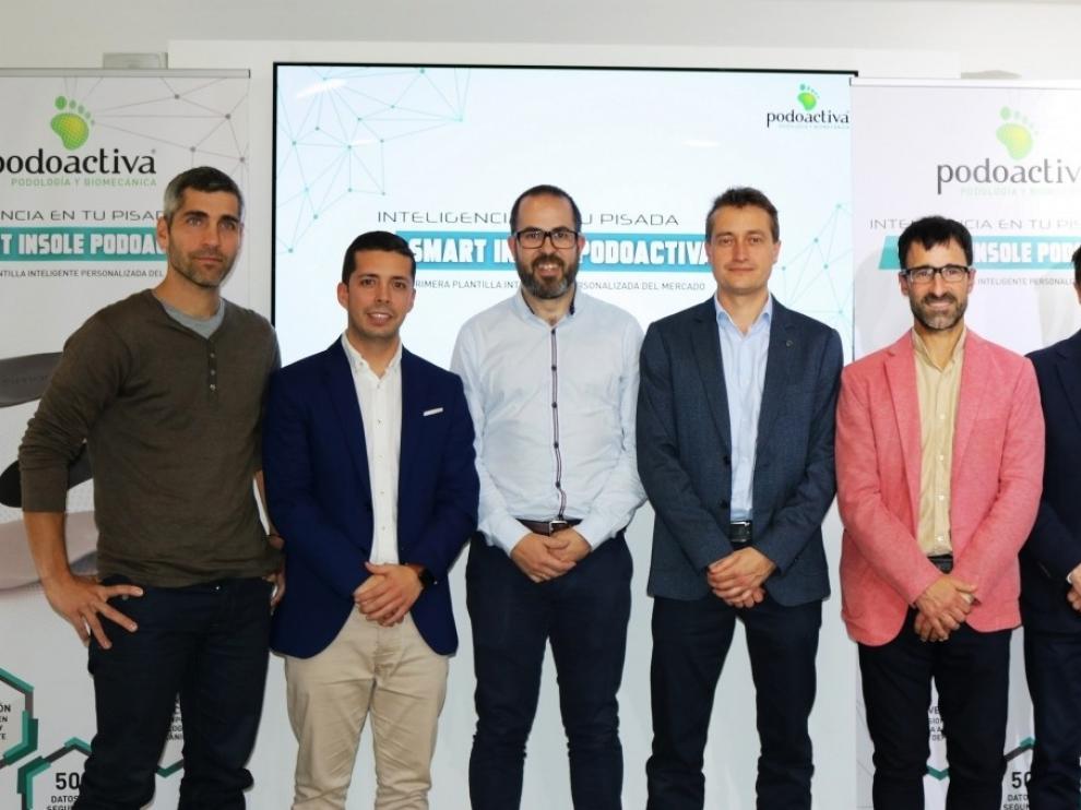 La empresa oscense Podoactiva crea las primeras plantillas inteligentes del mundo