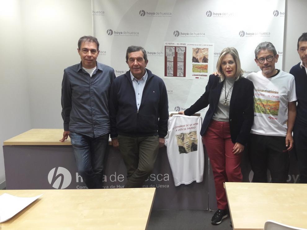 El club Javieres de Huesca lanza un reto para conocer La Hoya