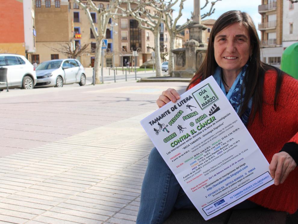 Tamarite se moviliza contra el cáncer en otra prueba solidaria