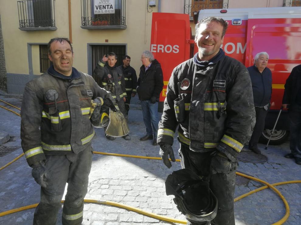 Incendio en Jaca: "Se ha generado una situación de pánico, porque no es fácil intentar salir y no poder"