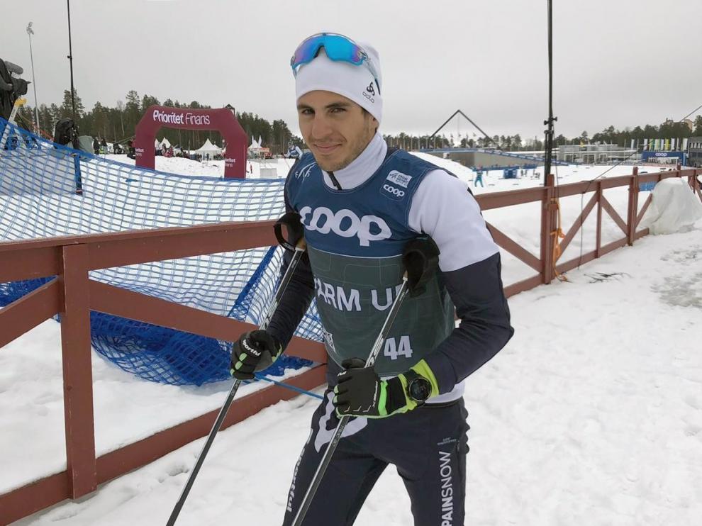 Vigo, satisfecho con su participación en la Copa del Mundo de Falun