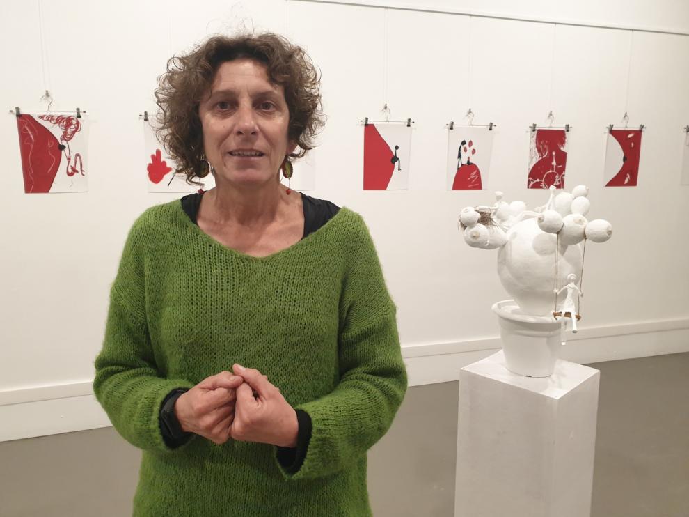 Begoña Díaz: "La exposición nace de mi proceso personal de cáncer de mama"
