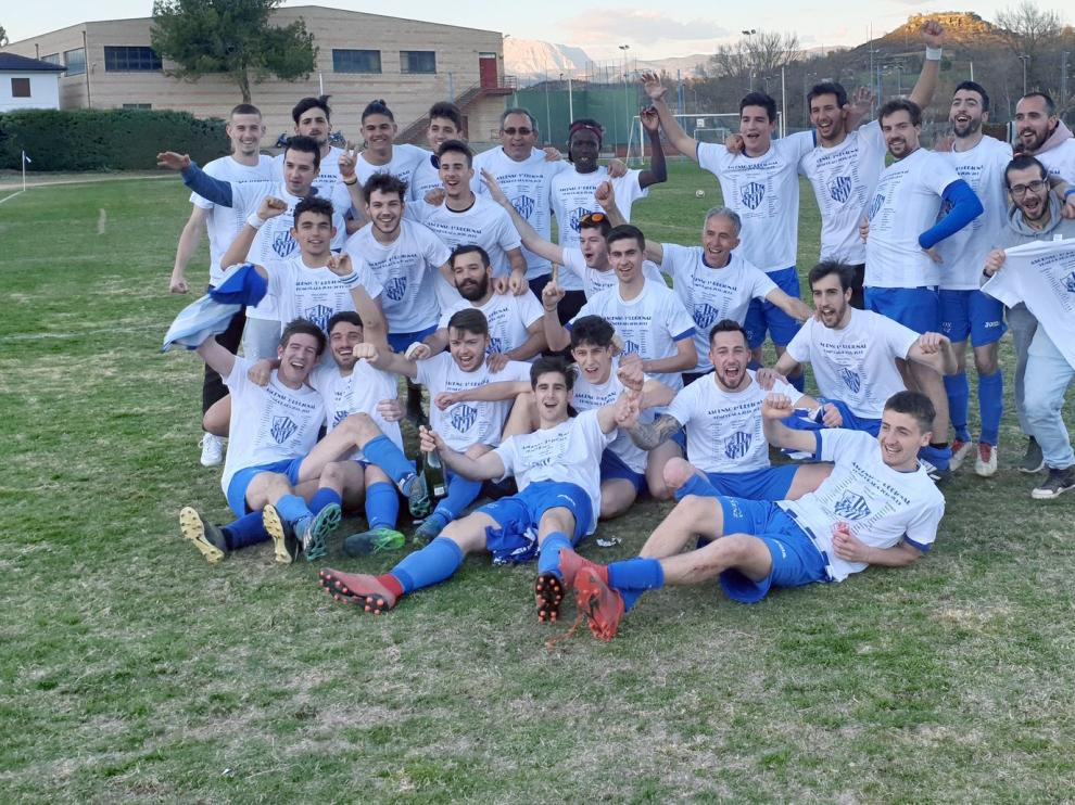 El Graus celebra que ya es equipo de Primera con su afición
