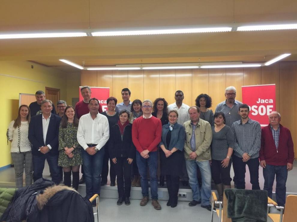 El PSOE de Jaca aprueba la lista al Ayuntamiento local para el próximo 26 de mayo