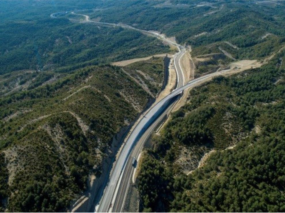 Entran en servicio este jueves nuevos tramos de la autovía entre el Alto de Monrepós y Lanave y del Congosto de Isuela a Arguis