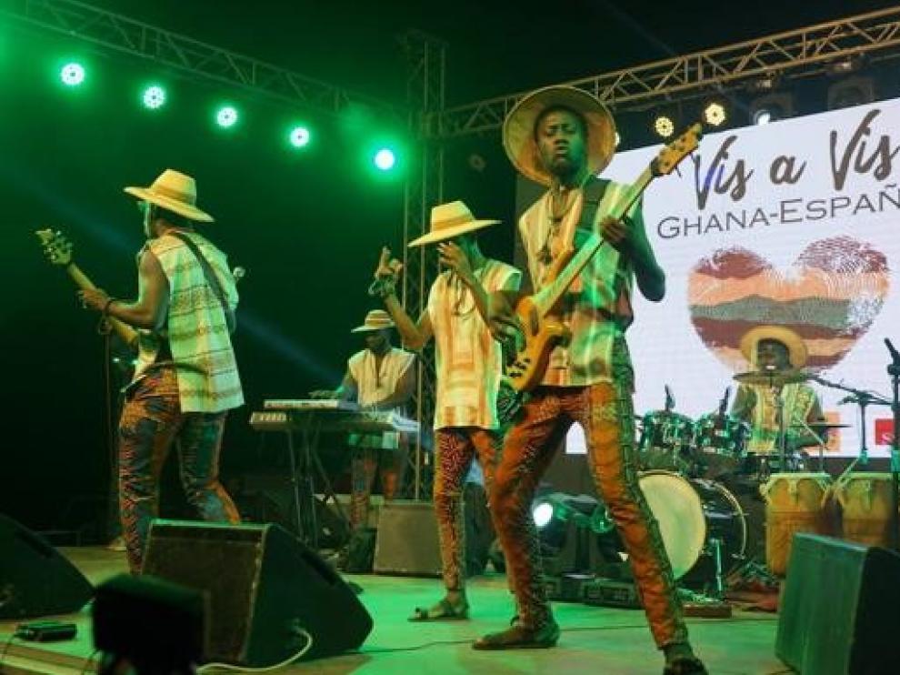 Dos bandas ghanesas tocarán en España tras ganar el certamen "Vis a Vis"