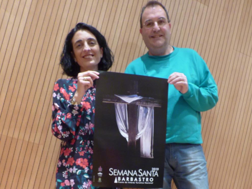 Una imagen de Luis Javier Gavín ilustra la Semana Santa de Barbastro