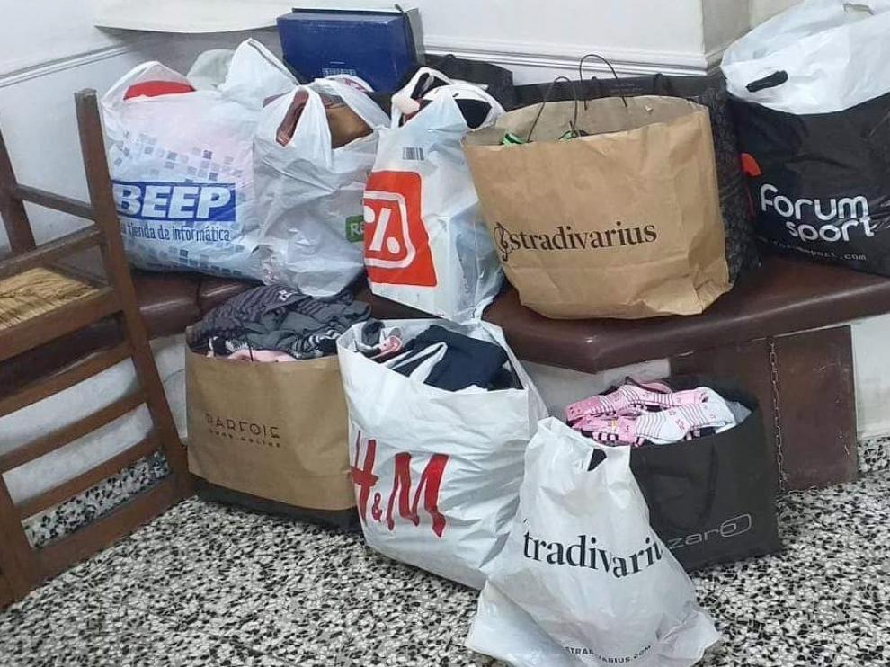 Los afectados por el incendio de Jaca agradecen la ayuda de los vecinos