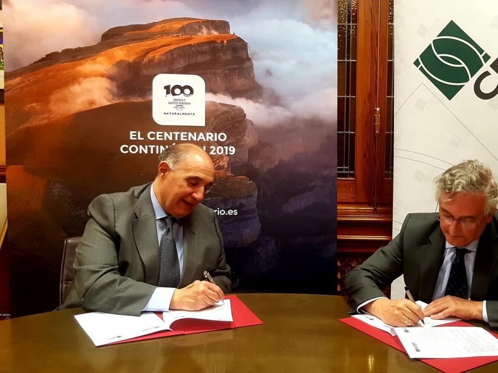 Ceos-Cepyme Huesca aportará su empuje empresarial al Centenario de Ordesa y Monte Perdido