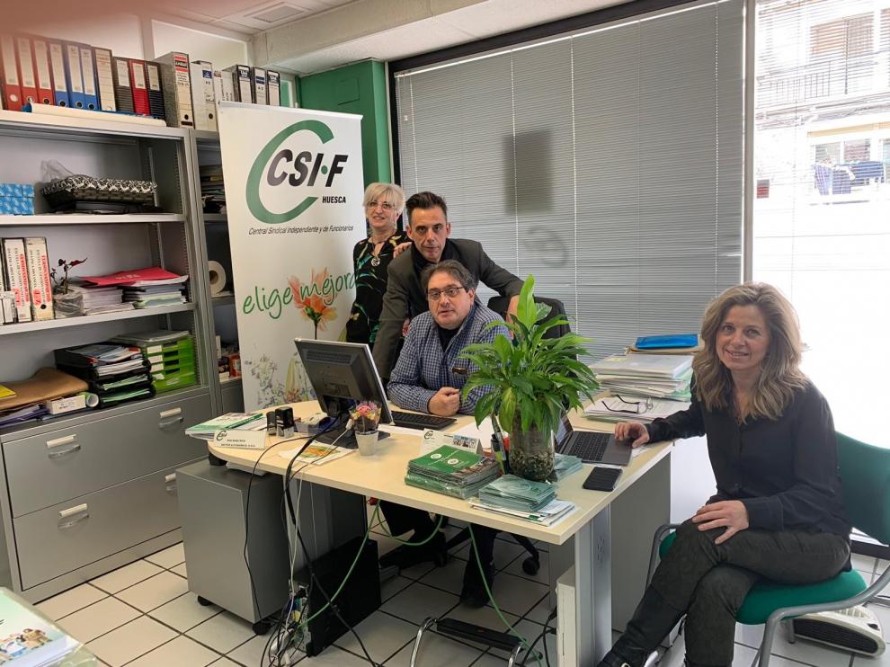 Csif llama al voto el 28M para seguir defendiendo los derechos de los trabajadores de la DGA