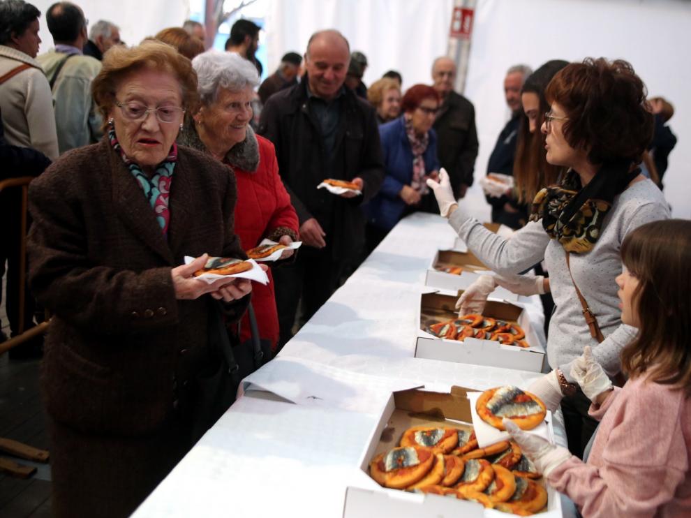 Torta de sardinas