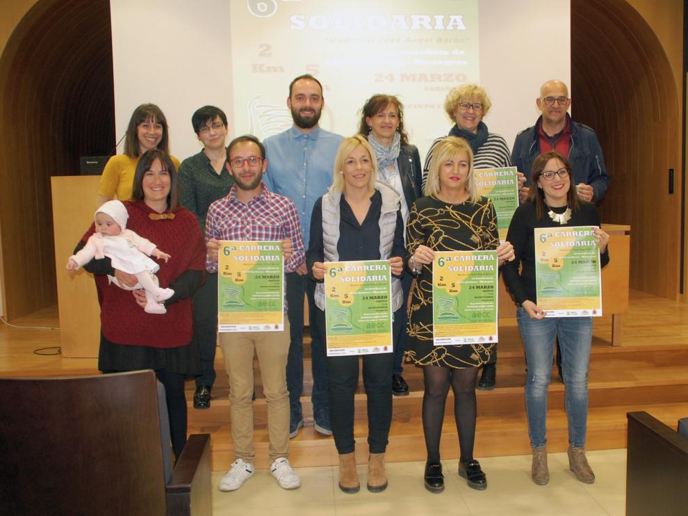 Sariñena corre este domingo contra el cáncer con récord de inscritos