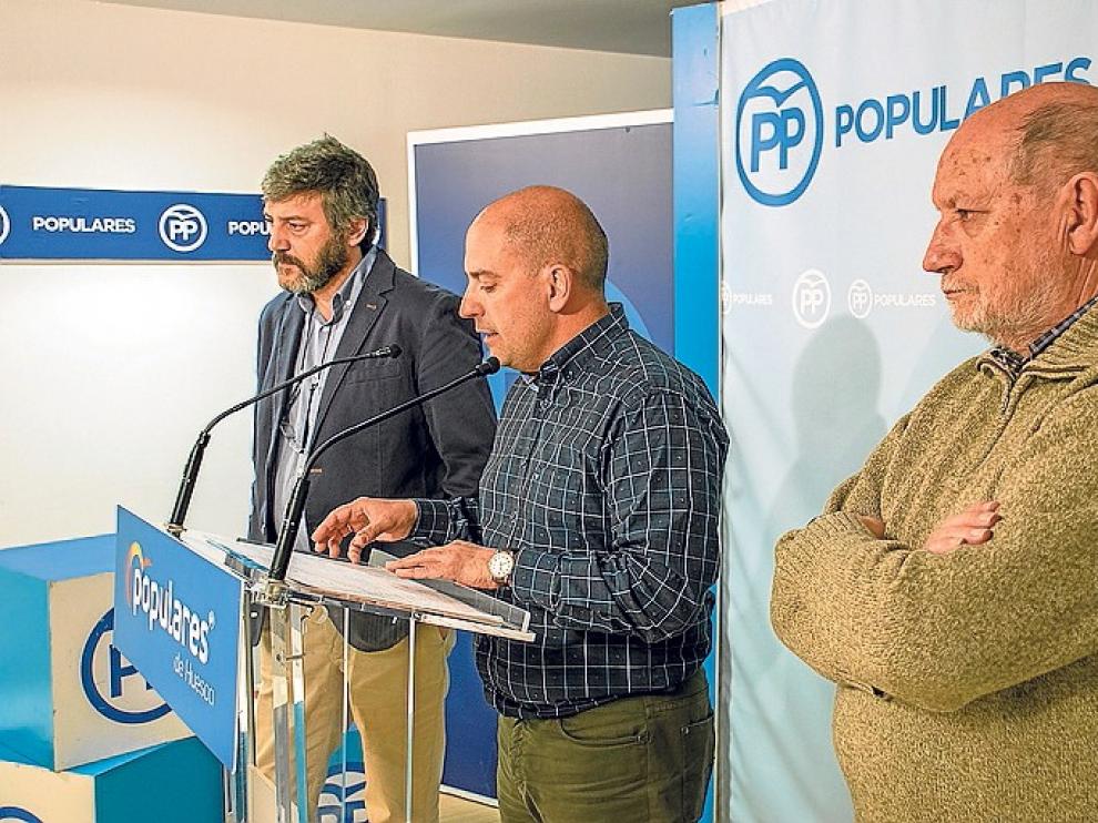 El PP acusa a PAR y Cs de "mantener" a Jesús Alfaro en la Comarca de La Hoya