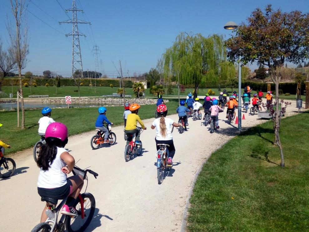 La Liga provincial de la Bici alcanza su ecuador tras pasar por Binéfar, Aínsa y Monzón