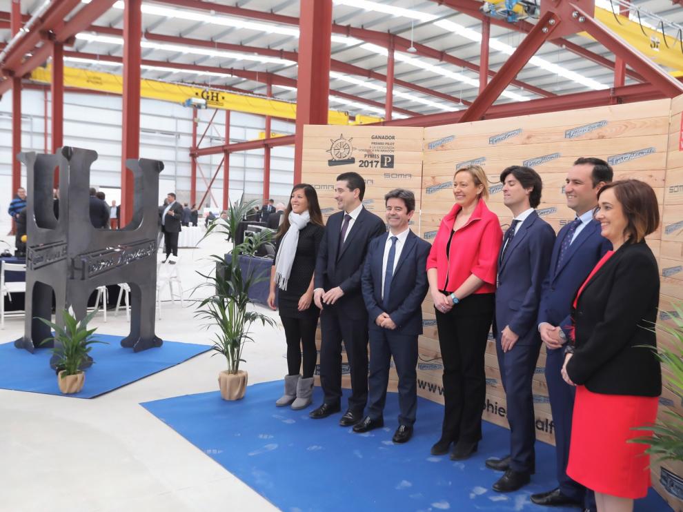 Fernando Moraga: "La nueva planta de Hierros Huesca es un paso adelante en la estrategia de expansión"