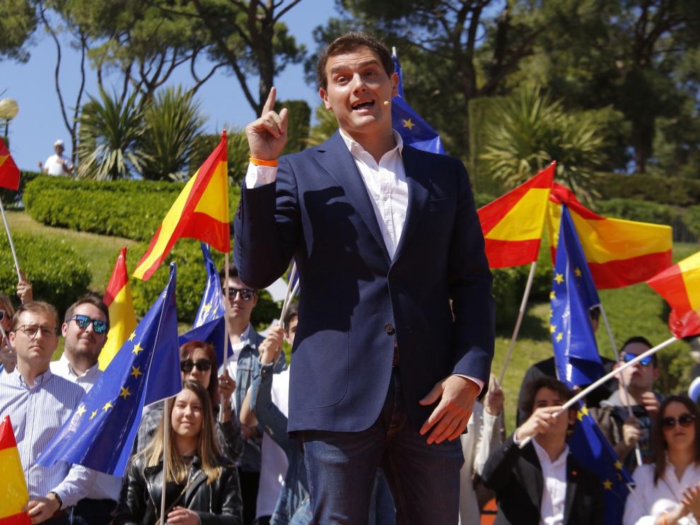 Albert Rivera asegura que Cs será el partido de los "pactos de Estado"