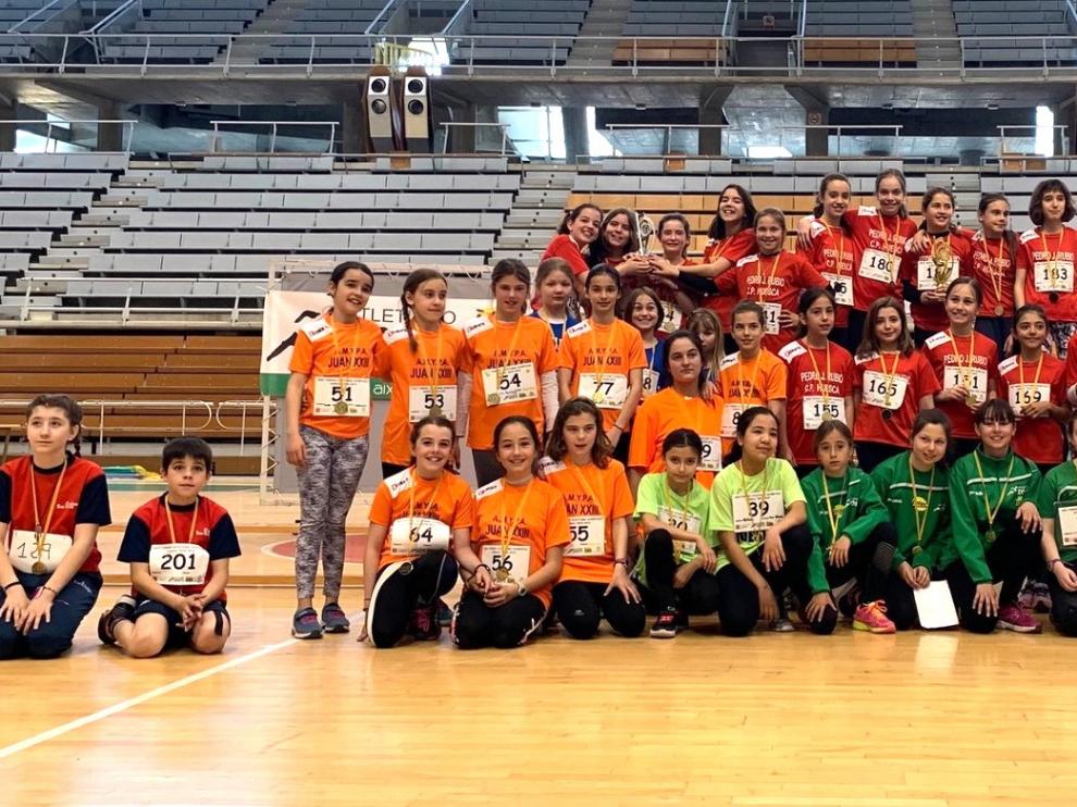 El Atletismo Divertido vivió la final alevín local con billetes en juego para Tarazona