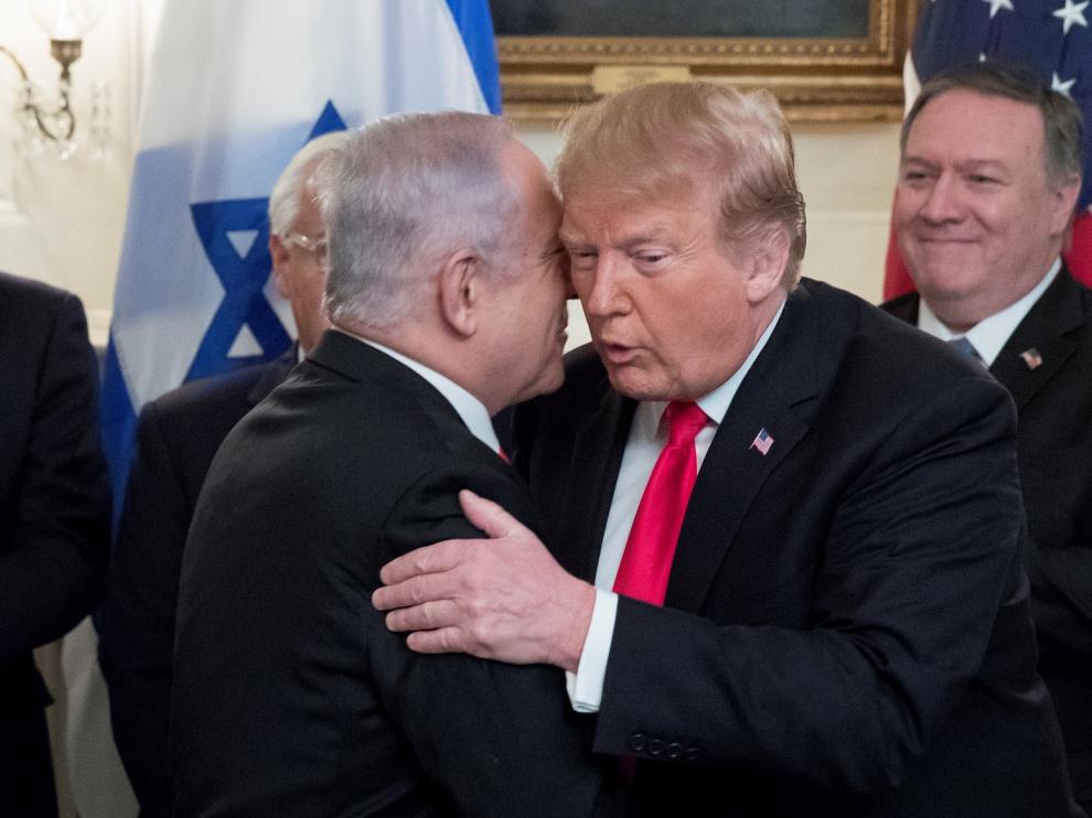Trump ratifica la soberanía israelí en los Altos del Golán