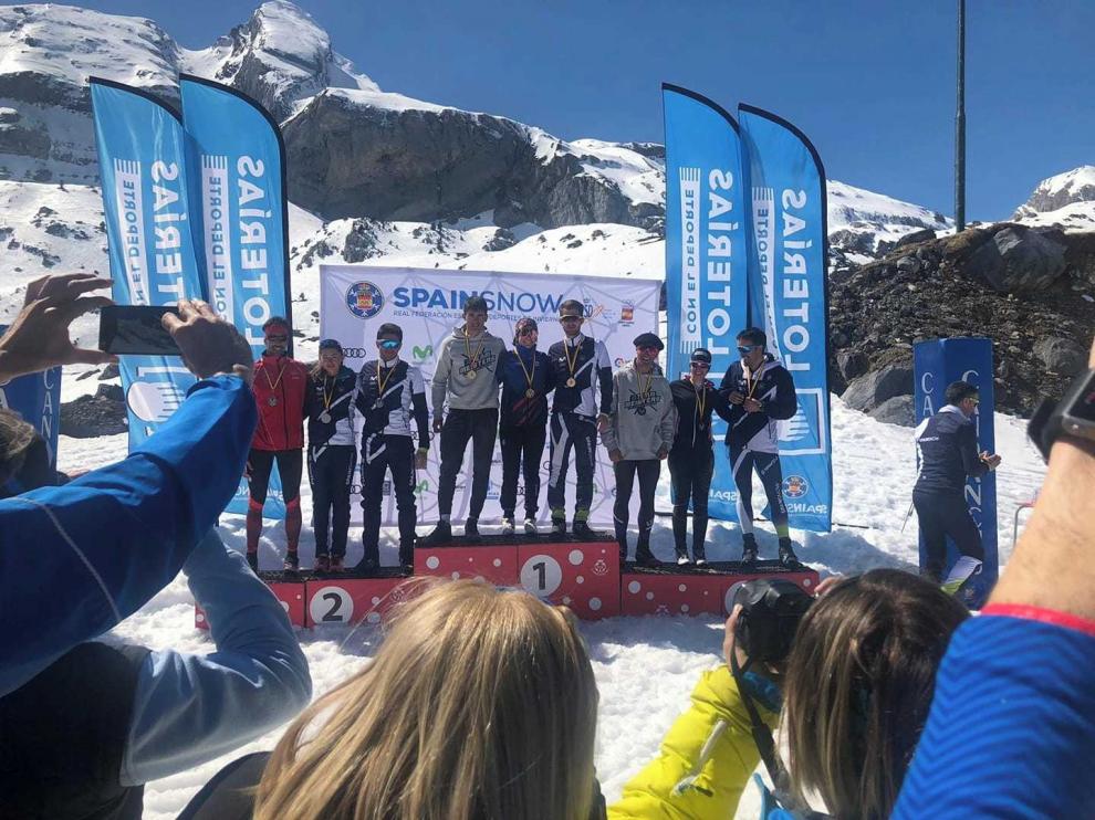 Medallas en Candanchú y La Molina