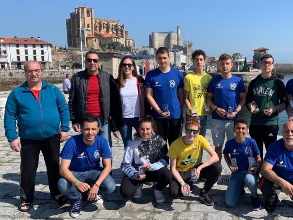 Diez medallas en el Open Nacional de Castro Urdiales