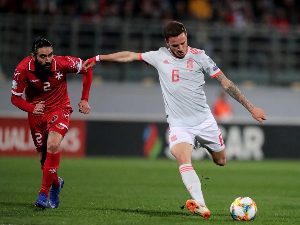 España gana a Malta con dos goles de Morata y se coloca líder de grupo