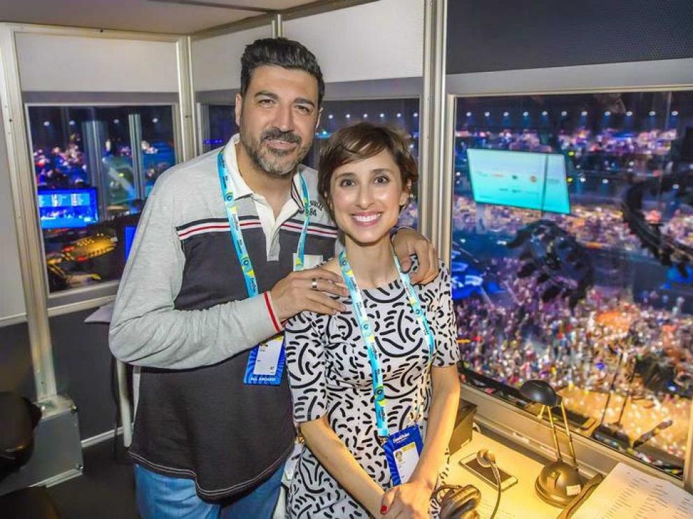 Tony Aguilar y Julia Varela repiten este año como comentaristas eurovisivos