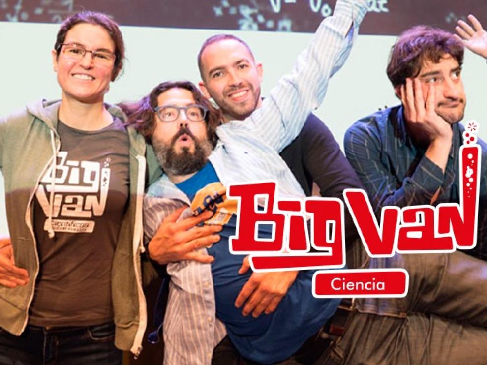 Big Van Ciencia despliega su humor en Monzón