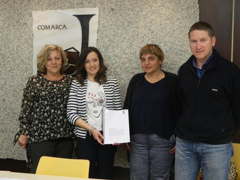 Jacetania elabora un estudio de las necesidades de sus mayores