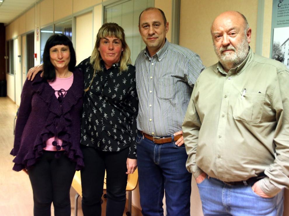 Los barrios, ejes comunes de los candidatos de Cambiar Huesca