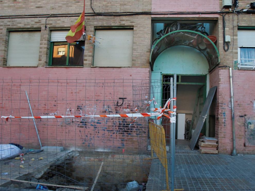 Denuncian que los problemas en la calle Valencia de Huesca se agravan de nuevo