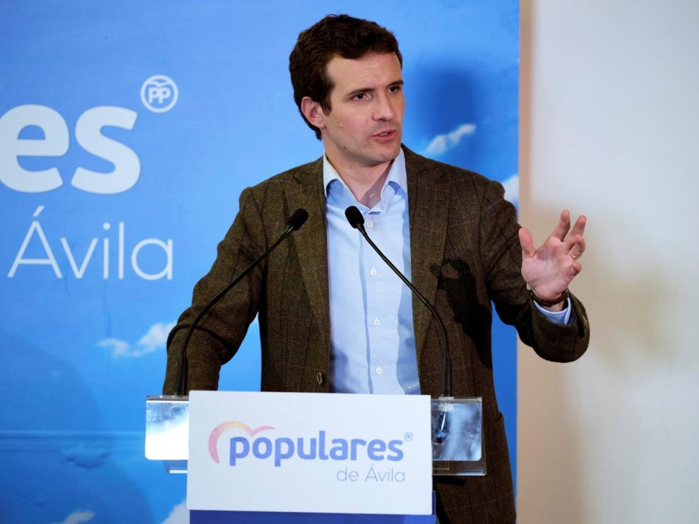 Casado dice que el PSOE tiene ya hoja de ruta para Cataluña